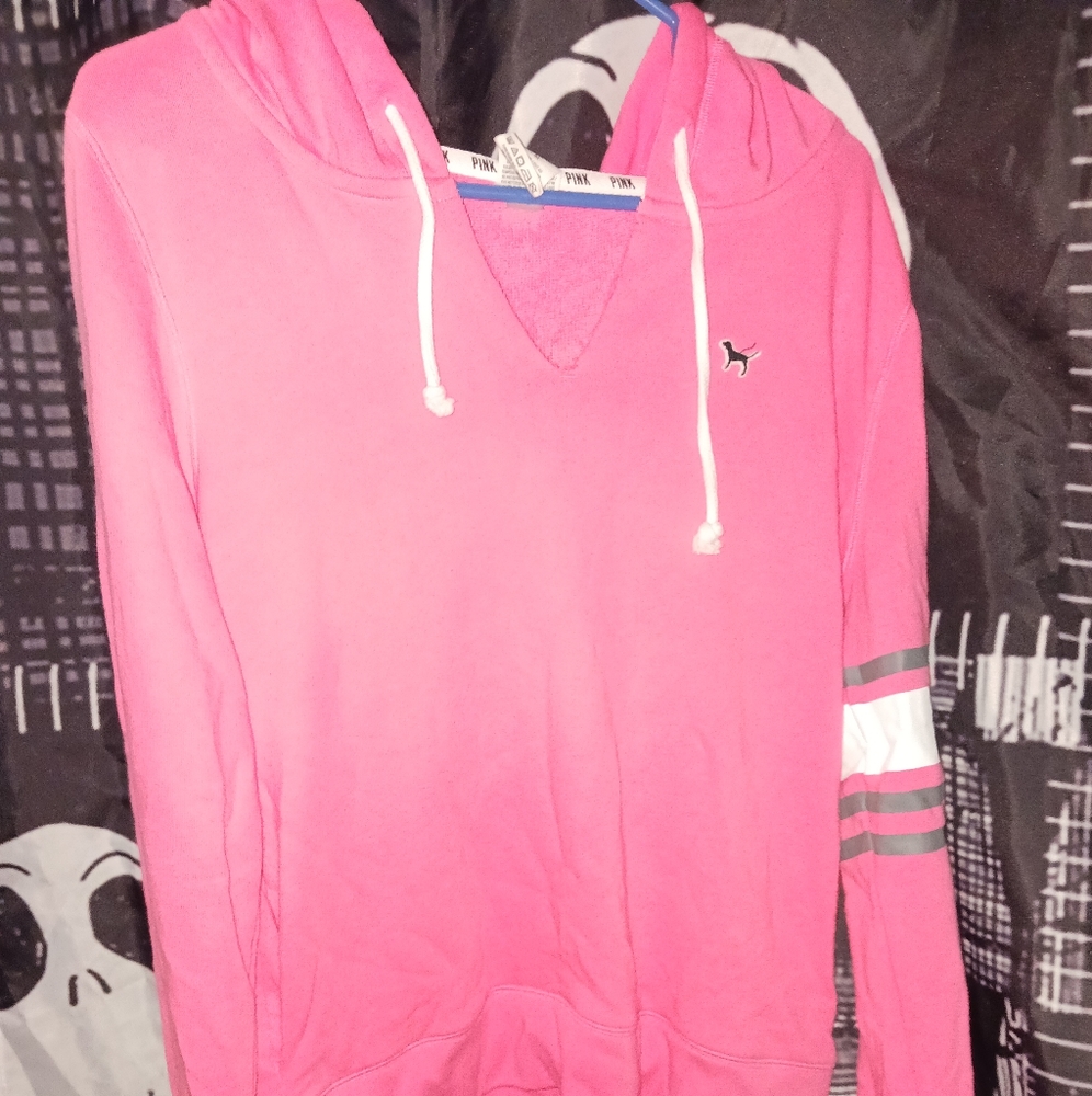 Pink hoodie
